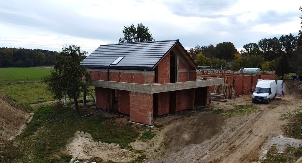 Nowy Dom Jednorodzinny W łaziskach – Stan Surowy !