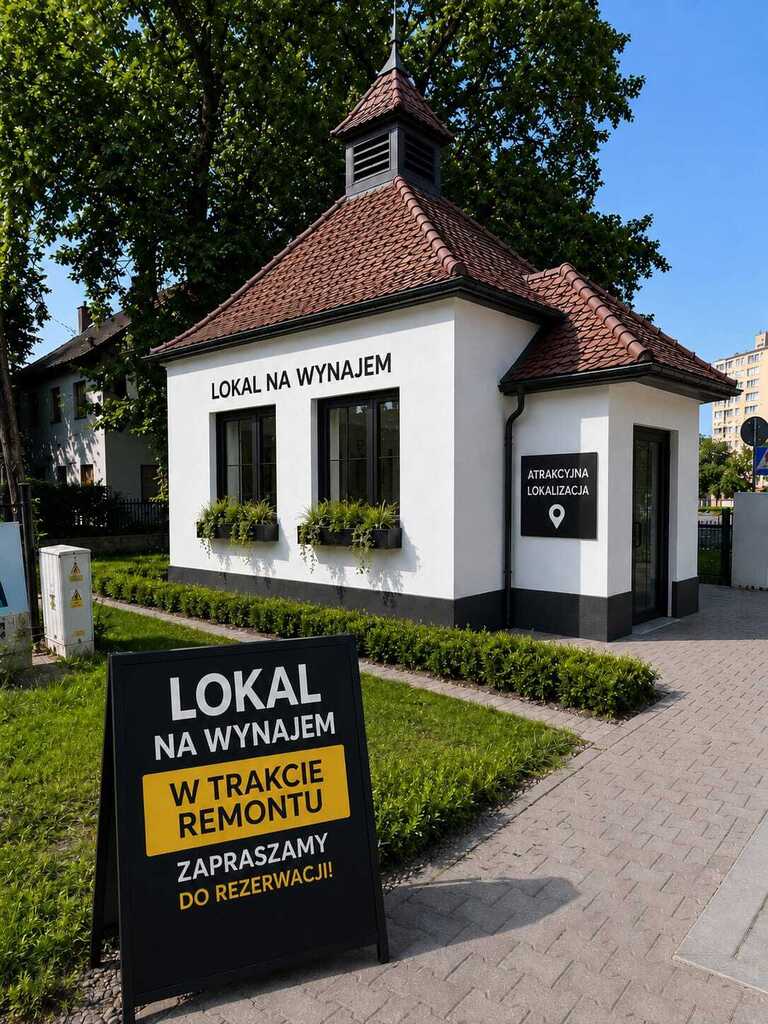 Lokal użytkowy 40 m² – DOSKONAŁA LOKALIZACJA !